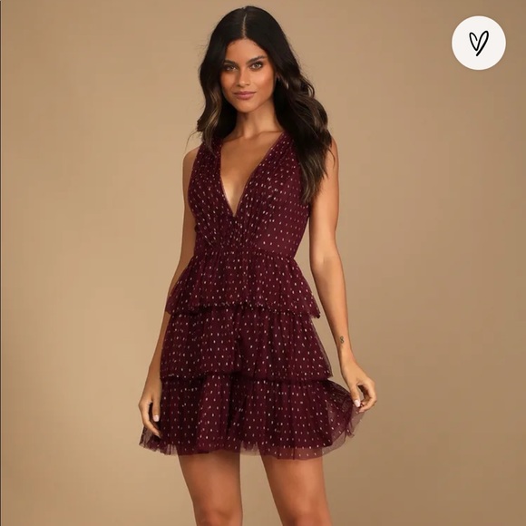 Lulus Dresses & Skirts - Lulu’s tiered mini dress size small, NWT